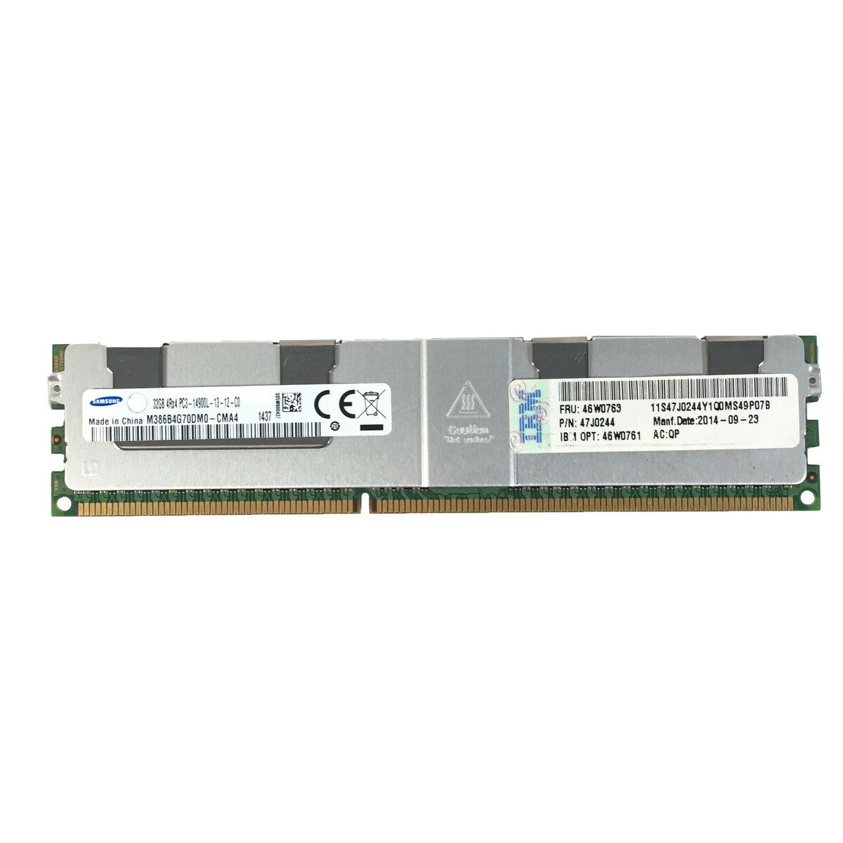 楽天市場】サムセン SAMSUNG 32GB 4RX4 PC3-14900L ECC メモリ 1点 