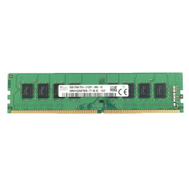 SK hynix 8GB 2Rx8 PC4-2133Pメモリ1点 PC4-17000U (DDR4-2133) DIMM 288pin デスクトップパソコン用メモリ 型番：HMA41GU6AFR8N-TF 両面実装 (2Rx8)【中古動作品】