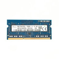 R078-SK hynix 4GB 1Rx8 PC3L-12800Sメモリ 1点 ノートパソコン ノートPC用 メモリ 増設メモリ(DDR3L-160…