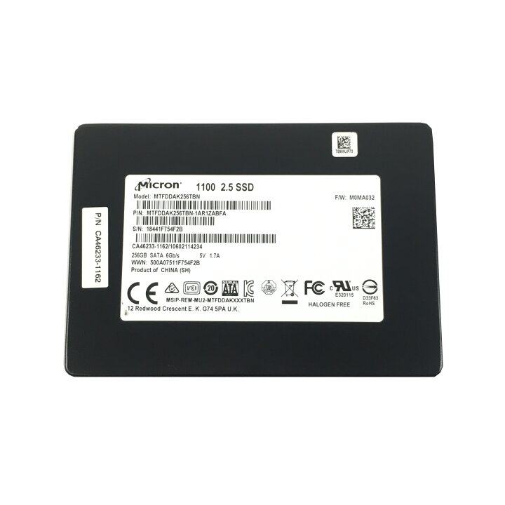 楽天市場】R084-Micron SSD 256 GB 2.5 インチ SATA 1点 1100 増設SSD 