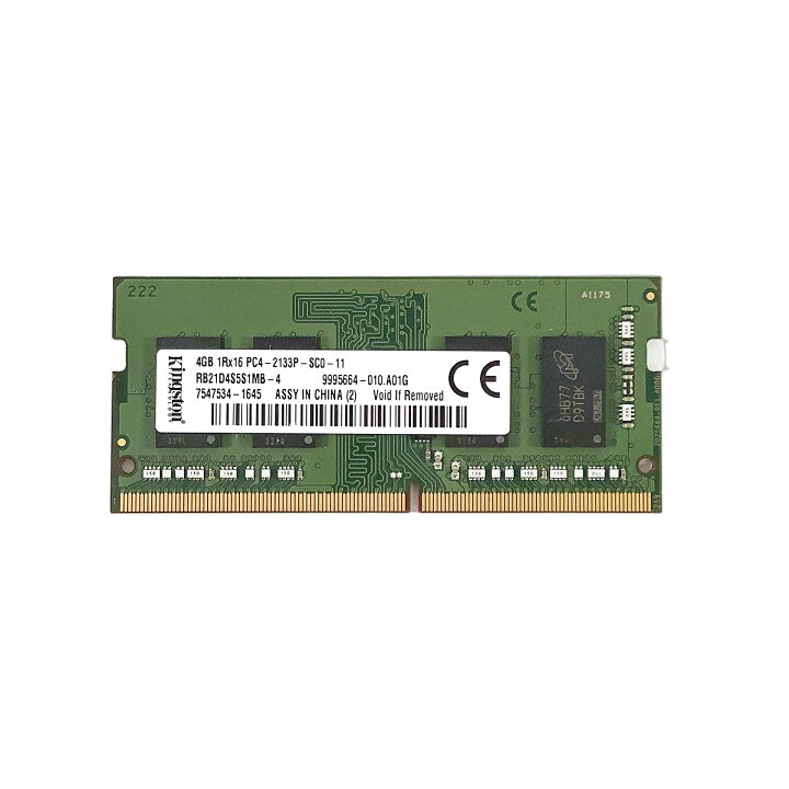 楽天市場】R115-Kingston 4GB 1Rx16 PC4-2133P メモリ 1点 第四世代