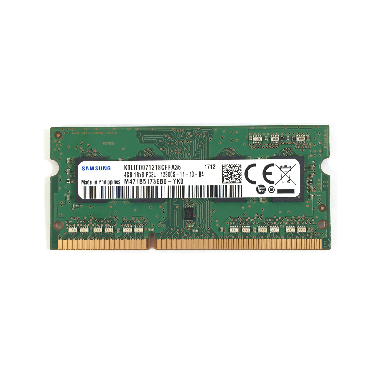 最適な価格 PC3L-12800S SAMSUNGメモリ 低電圧 4GB メモリー