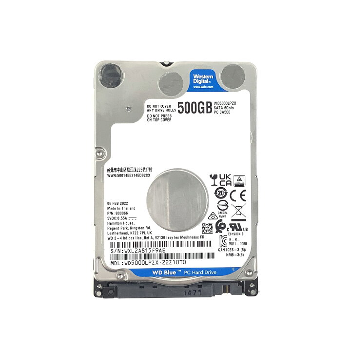 楽天市場】R156-500GB 2.5 インチ SATA HDD 1点 ☆7200rpm/5400rpm  