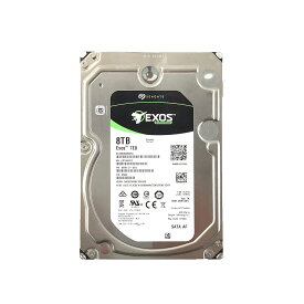 SEAGATE EXOS SATA 3.5インチ 8TB HDD 1点 シーゲート SATA RPM:7200RPM 2017年製 型番:ST8000NM0055★送料無料★【中古動作品】