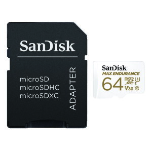TfBXN@SanDisk@MAX EnduranceϋvJ[h 64GB@hƃJȂǂ! SDSQQVR-064G-JN3ID