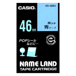 �J�V�I(CASIO) XR-46BU �J�V�I�l�[�������h�e�[�v �X�^���_�[�h�^�C�v �F�e�[�v������ ��46mm ����6m