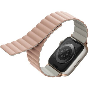 KENZAN UNIQ-45MM-REVPNKBEG Apple Watch 44�^45MM�p�}�O�l�b�g�o���h REVIX BLUSH PINK�^BEIGE UNIQ45MMREVPNKBEG