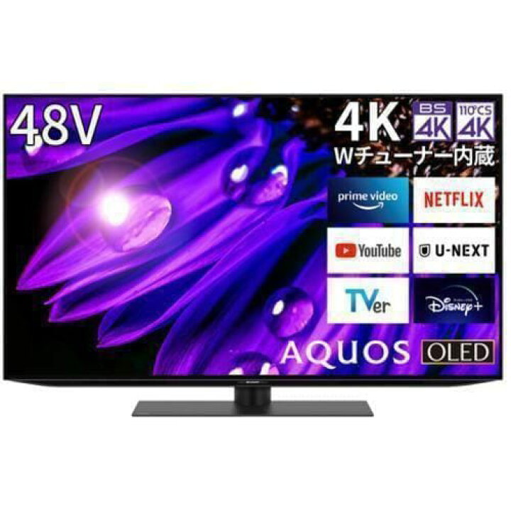 楽天市場】【無料長期保証】シャープ 4T-C48EQ2 有機ELテレビ AQUOS  