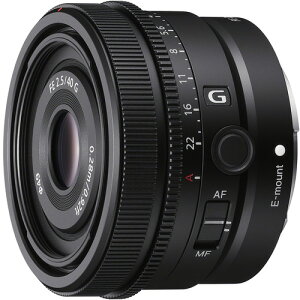 \j[ SEL40F25G fW^J[E}Eg]pY FE 40mm F2.5 G ubN