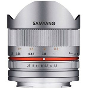 SAMYANG ���������Y 8mm F2.8 UCM FisheyeII APS-C�p�yFUJIFILM X�}�E���g�z(�V���o�[)