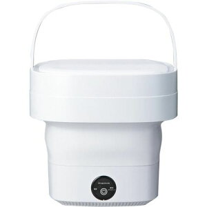 DOSHISHA WMW-021WH 折り畳める洗濯機 PIERIA WH