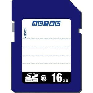 �A�h�e�b�N�@SDHC�J�[�h 16GB �f�[�^�����T�[�r�X�t�� AD-SDTH16G�^10�@AD-SDTH16G�^10