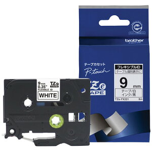 �u���U�[ TZe-FX221 ���x�����C�^�[�s�[�^�b�`�p �t���L�V�u��ID�e�[�v ���e�[�v ������ ��9mm ����8m