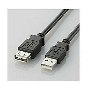 �G���R�� U2C-E30BK USB2.0�����P�[�u�� A-A���X�^�C�v �m�[�}�� 3m �u���b�N