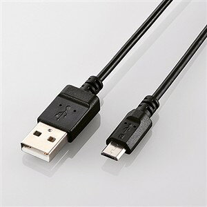 �G���R�� U2C-JAMB09BK �G�RUSB2.0�P�[�u��(A-microB�^�C�v) 0.9m