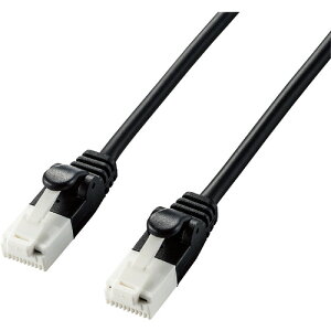 �G���R�� LD-GPAYT�^BK50 ���炩LAN�P�[�u�� CAT6A �ܐ܂�h�~ 5.0m �u���b�N
