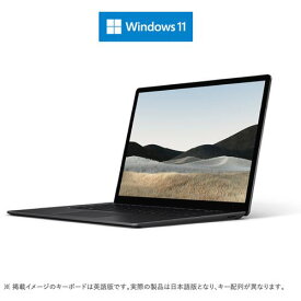 Microsoft 5W6-00097 ノートパソコン Surface Laptop 4 15 インチ Windows11 AMD Ryzen(TM) 7 4980U／メモリ8GB／SSD512GB ブラック 5W600097 5W600097