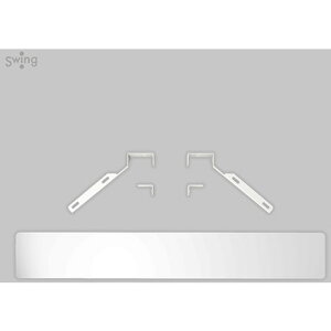 �����؍މ��H WS-F820SB-W �V�A�^�[�o�[�I�� SWING �z���C�gWSF820SBW