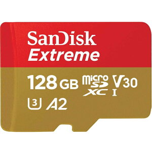【推奨品】サンディスク SDSQXAA-128G-JN3MD microSDXC UHS-I カード エクストリーム 128GB