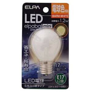 ELPA LDA1L-G-E17-G451 LED�d�� �uS�`�~�j���`�v(�d���F�E����E17)
