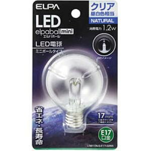 ELPA LDG1CN-G-E17-G265 LED�����d�� �~�j�{�[�����` E17 G50 �N���A�����F