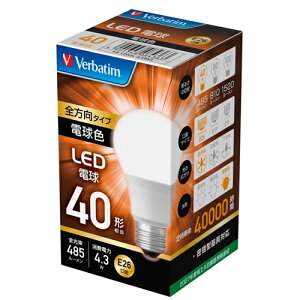 Verbatim LDA4L-G�^FBV2 �S����LED�d�� �d���F