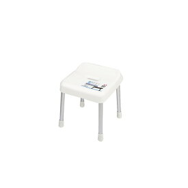 [座面高さ30cm] 風呂椅子 バスチェア 腰掛け パール金属 スタイルピュア バススツール H－4335 ホワイト