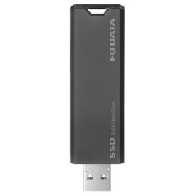 アイ・オー・データ機器 SSPS-US1GR USB 10Gbps(USB3.2 Gen2)対応 スティックSSD 1TB グレー×ブラック