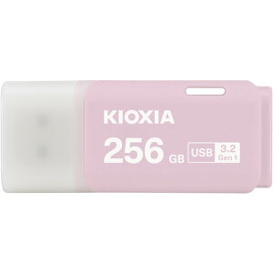 KIOXIA KUC-3A256GP USB������ TransMemory U301 256GB Type-A�R�l�N�^ Win�^Mac�Ή� �L���b�v�� �s���N