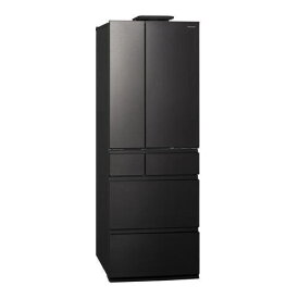 【無料長期保証】【期間限定ギフトプレゼント】パナソニック NR-F53CV1-K 冷凍冷蔵庫 フレンチドア 525L ヘアラインディープブラック