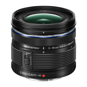 OM�f�W�^���\�����[�V�����Y M.ZUIKO DIGITAL ED 9-18mm F4.0-5.6 II �u���b�N ���������Y M.ZUIKO DIGITAL