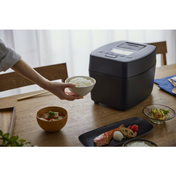 楽天市場】【推奨品】アイリスオーヤマ RC-PGA50-B 圧力IHジャー炊飯器 