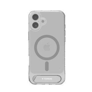 Torras X00FX1820 Pstand case for iPhone16 Clear