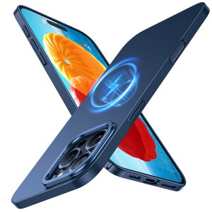 Torras X00FX1840 Lstand SlimFit case for iPhone16 Pro Navy Blue