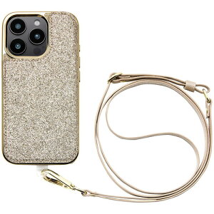 ���j�P�[�X Cross Body Case Duo for iPhone 16 Pro (prism gold) UNI-CSIP24MP-2CBPG