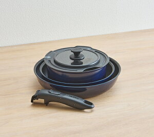 THERMOS サーモス取っ手のとれるフライパン5点セットEA KSE5ADPBL ディープブルー