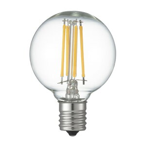 ���U�� LDG4LG50E17C �t�B�������gLED 40W G50 �{�[���` E17 �N���A