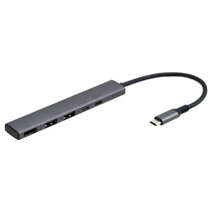 �i�J�o���V UD-C10GY �X�����h�b�L���O�X�e�[�V���� PD�Ή� Type-C 5in1 �O���[