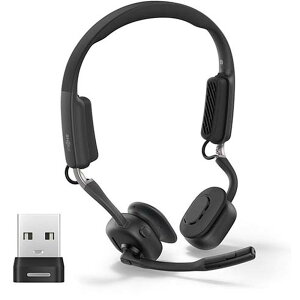 �V���b�N�X ���C�����X ���`���C���z�� Bluetooth+��p�h���O��USB Type-A �ő�15���� USB-C OpenMeet UC SKZ-EP-000047 �u���b�N�n