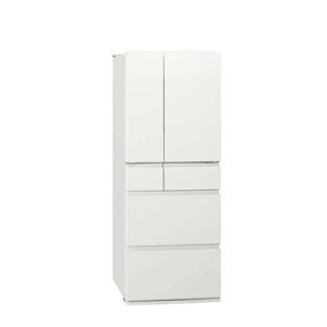 【無料長期保証】パナソニック 冷蔵庫 450L 観音開き 6ドア 幅65cm おいしさキープ ナノイーX NR-F45HY2-W ホワイト系