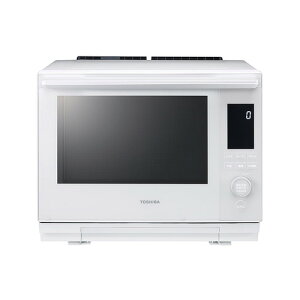 【推奨品】東芝 ER-D3000B(W) 過熱水蒸気オーブンレンジ 石窯ドーム 2段調理対応 30L グランホワイト