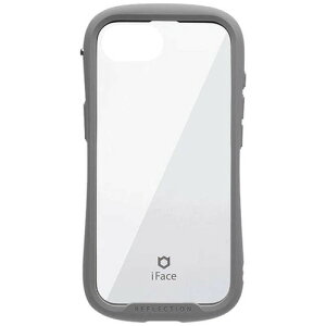 HAMEE iPhone 16e iFace Reflection強化ガラスクリアケース iFace グレー 41-988510