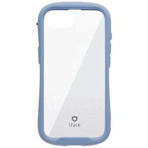 HAMEE iPhone 16e iFace Reflection強化ガラスクリアケース iFace ペールブルー 41-988541
