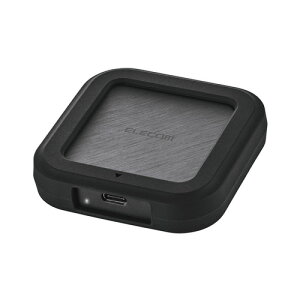 �G���R�� ESD-EHC2000GBK USB4 40Gbps�Ή� �O�t���|�[�^�u��SSD 2TB �ő�Ǎ�3000MB�^s �u���b�N