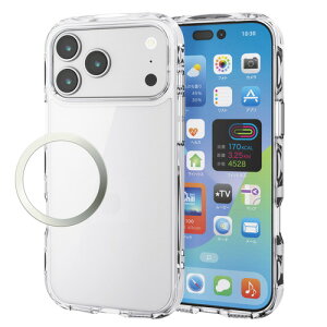 �G���R�� PM-A25DTSLACR iPhone 17 Pro Max �P�[�X ���C�z���Ή����^���X�e�b�J�[�t TOUGH SLIM LITE �N���A