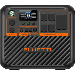 BLUETTI �v���~�A���V���[�Y 2304Wh �|�[�^�u���d�� AC200PL AC200PL