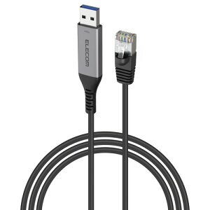 GR LD-AL1G30BK USB-A LLANϊP[u 1GbpsΉ 3m Gigabit C[Tlbg ubN