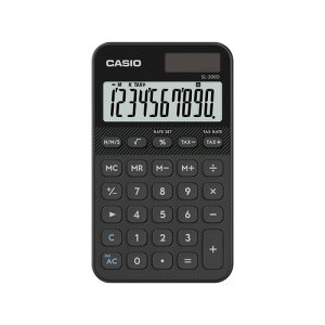 �J�V�I�v�Z�@ SL-300D-BK-N �f�U�C���d�� �m�[�g�^�J���t�� 10���\�� �Ōv�Z�@�\���� �u���b�N