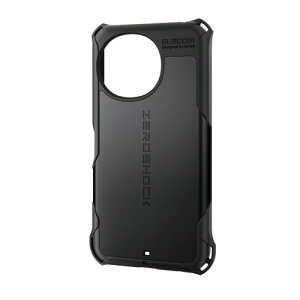 �G���R�� PM-S253ZEROBK AQUOS sense10 ( SH-53F ) �P�[�X �n�C�u���b�h �J�o�[ ZEROSHOCK �u���b�N