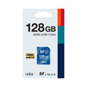 ���f�B�E�X RPSD128U3 SDXC�J�[�h 4K����B�e�Ή� 128GB SD UHS-I U3 V30 Class10